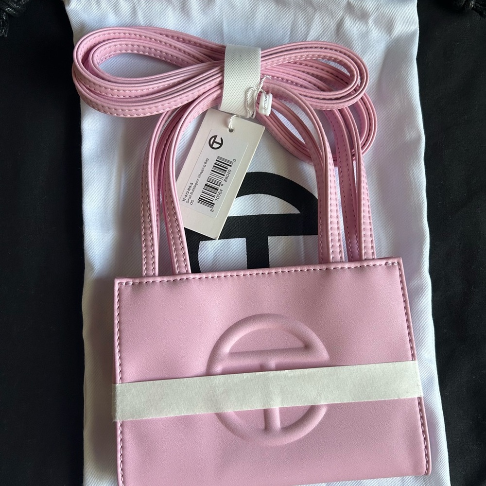 Small Bubblegum Telfar Shopping Bag